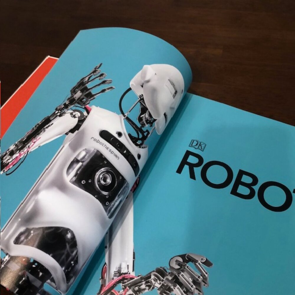 Robot Hardcover Book. - Picture 13 of 16